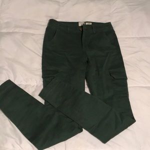 Stretchy Green Pants